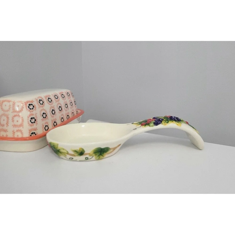 Spoon Rest, Ceramic‎ Fruit Rest